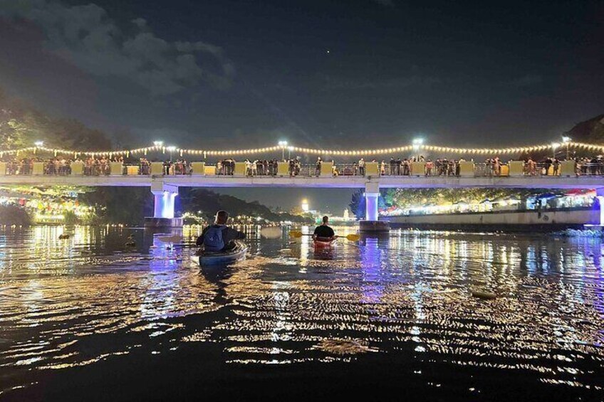 Chiang Mai Night Light Kayaking