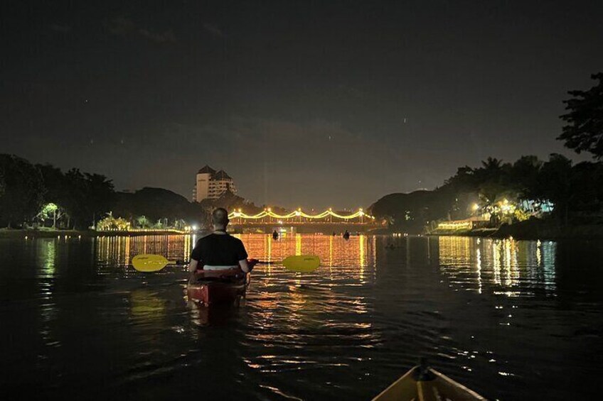 Chiang Mai Night Light Kayaking