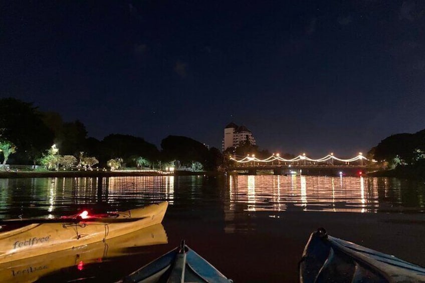 Chiang Mai Night Light Kayaking