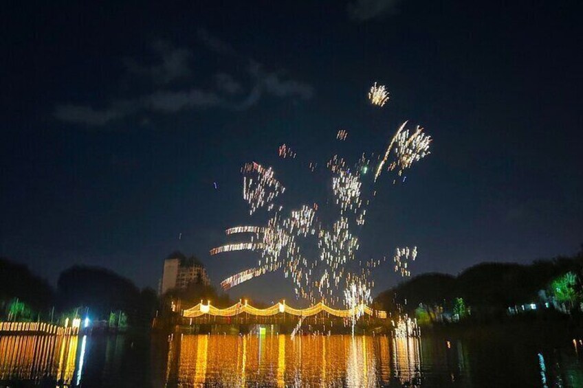 Chiang Mai Night Light Kayaking