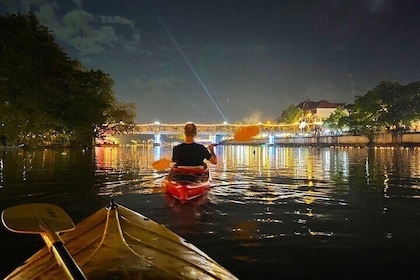 Chiang Mai Night Light Kayaking