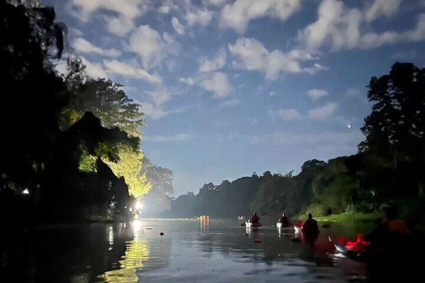 Chiang Mai Night Light Kayaking