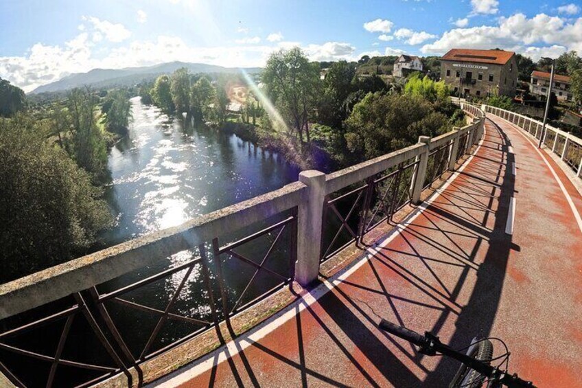 Cycling Ecopista of Vouga, full-day from Coimbra