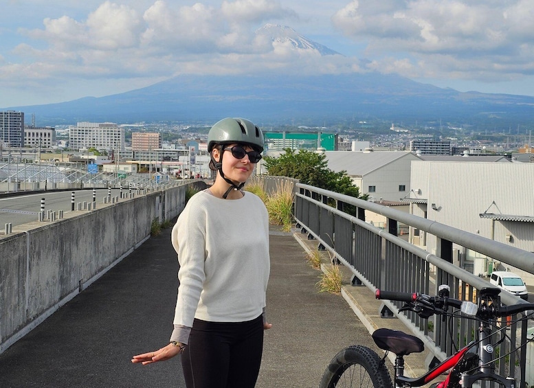 Fuji city: Mount Fuji Scenic E-Bike Tour