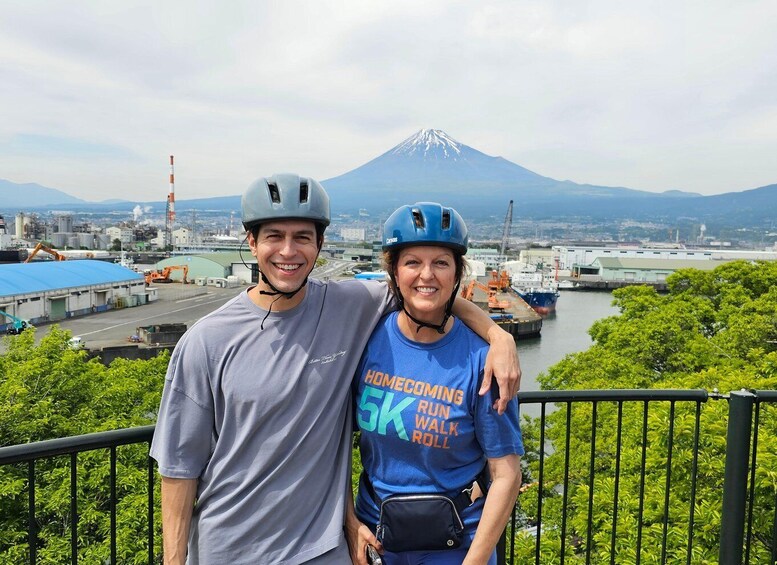Fuji city: Mount Fuji Scenic E-Bike Tour