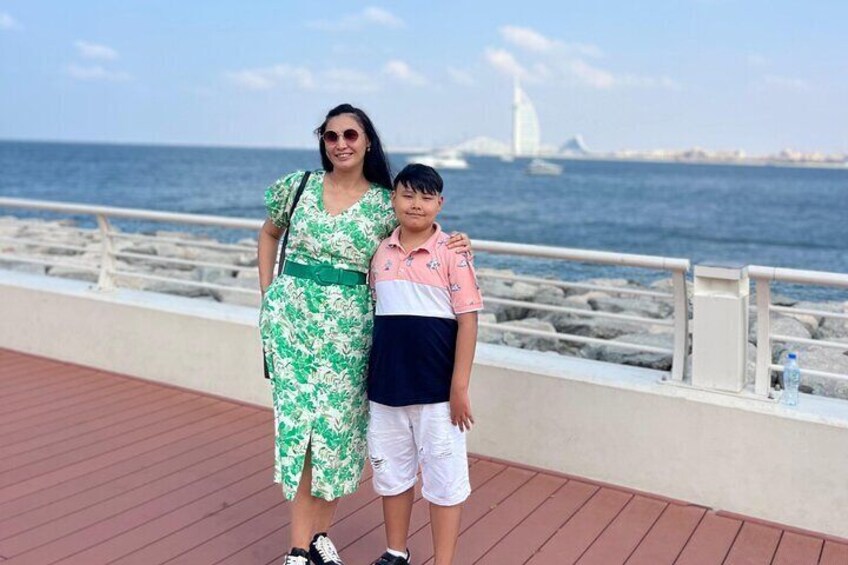 Palm Jumeirah walk