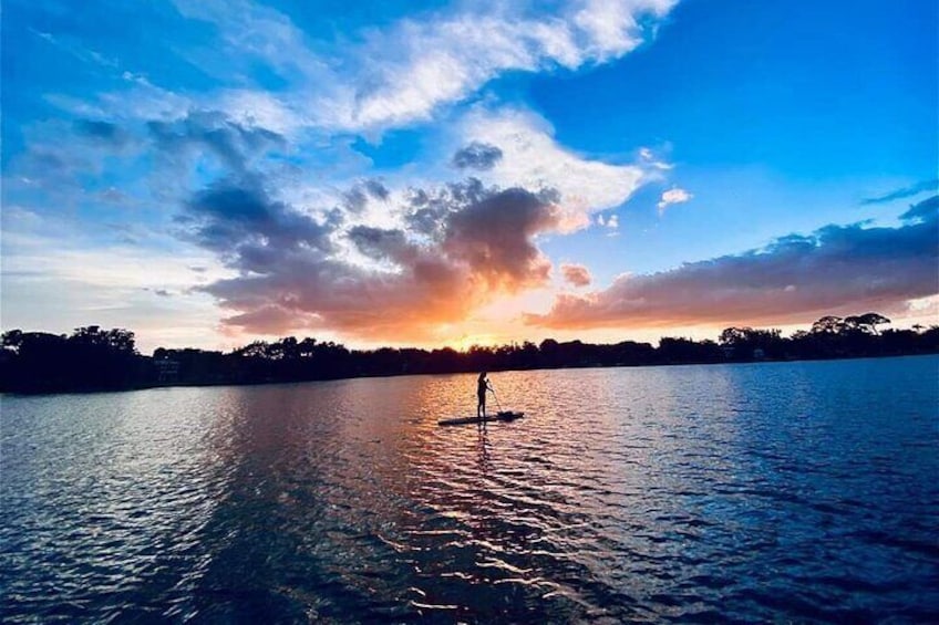 Sunset Paddle Board or Kayak in Orlando