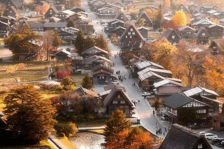 Shirakawago and Takayama Bus Tour from Nagoya