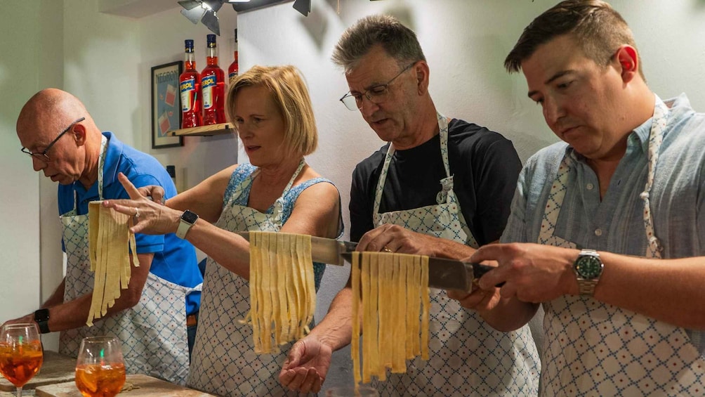 Picture 1 for Activity Rome: Pasta Cooking Class with Spritz Cocktails