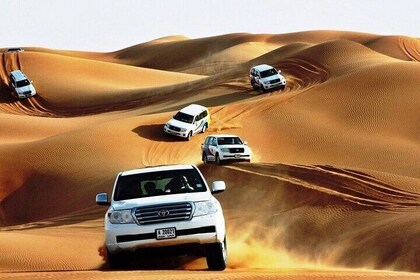 Red Dune Safari with 4x4 Pick up and Camel Ride plus BBQ