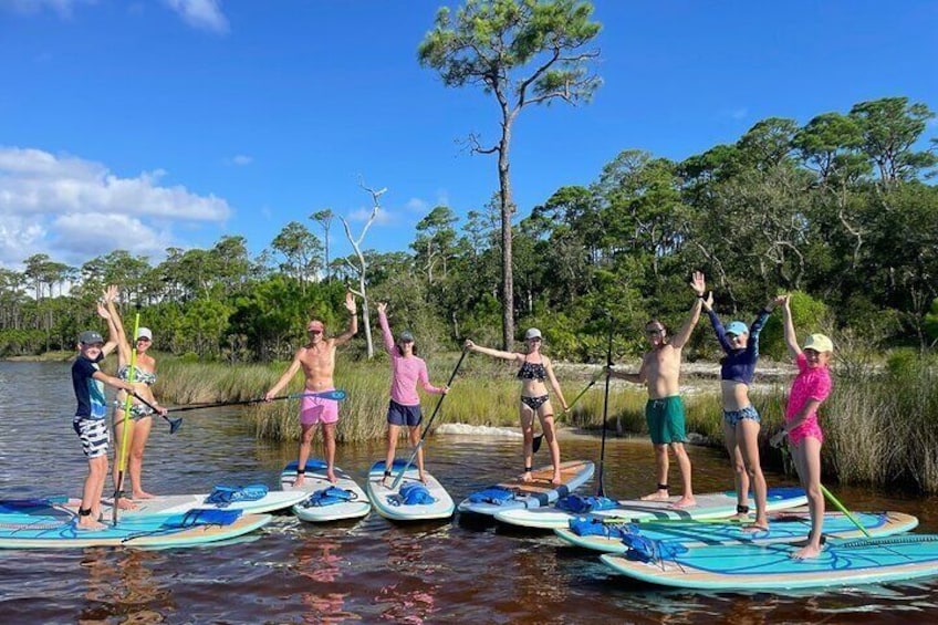 Gulf Shores stand up paddle boarding lesson and tour