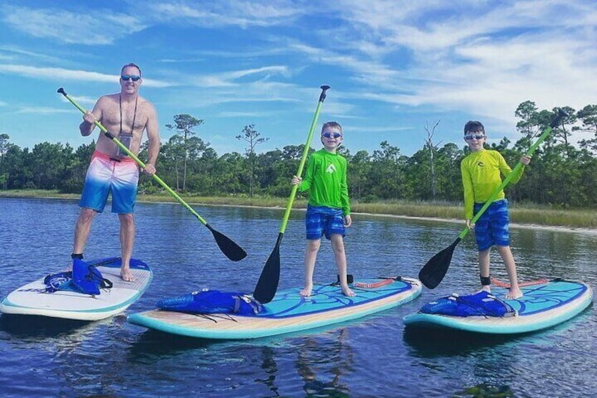 Gulf Shores stand up paddle boarding lesson and tour