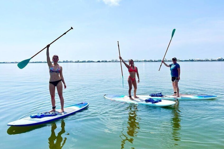 Gulf Shores stand up paddle boarding lesson and tour