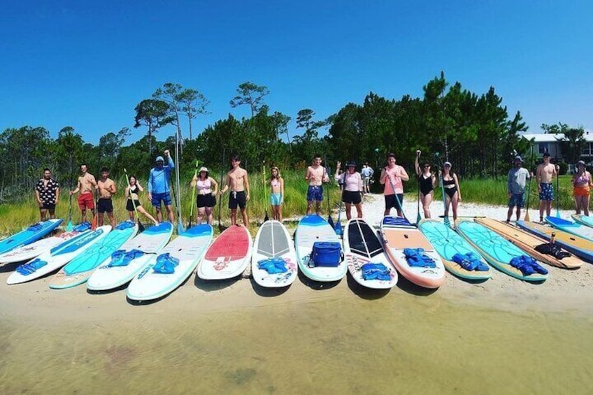 Gulf Shores stand up paddle boarding lesson and tour