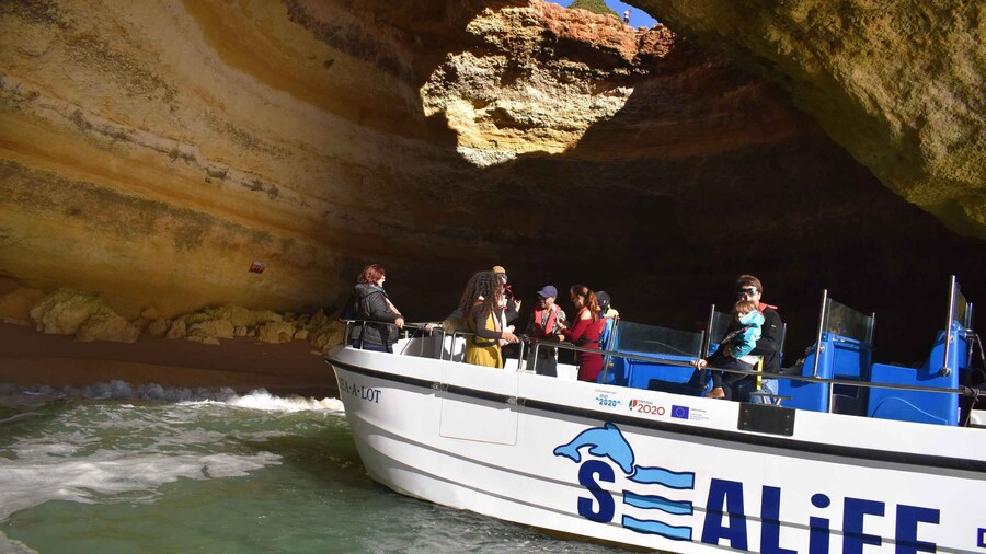 From Lagos: Benagil Cave and Coastal Cruise by Catamaran