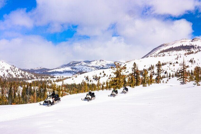 Tahoe Snowmobiling Tours