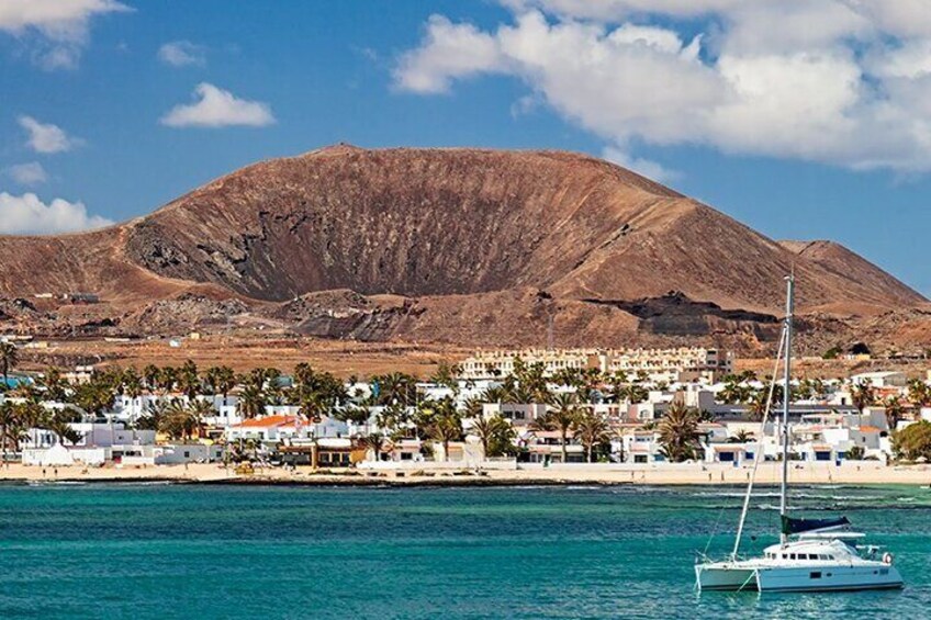 Bayuyo Volcan in Corralejo. 