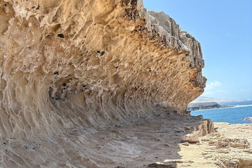 Limestones in Fuerteventura