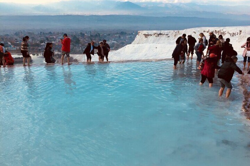 Pamukkale Tour for Crusiers from Kusadası Port(skip the line)