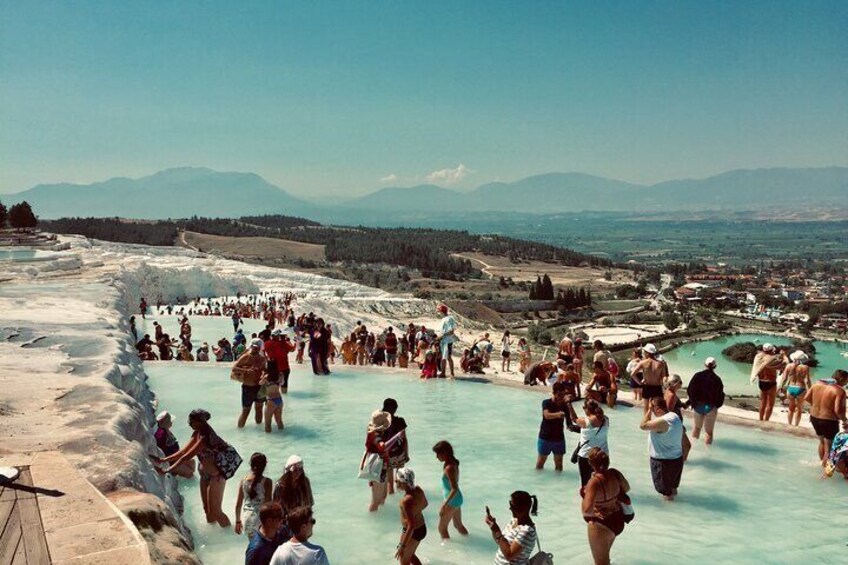 Pamukkale Tour for Crusiers from Kusadası Port(skip the line)