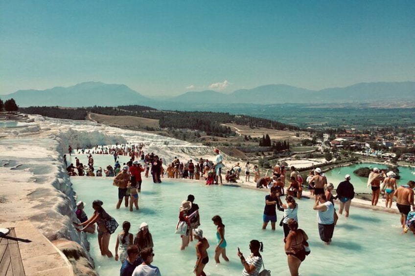 Pamukkale Tour for Crusiers from Kusadası Port(skip the line)