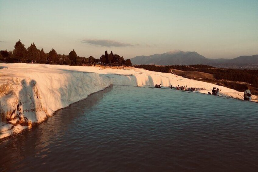 Pamukkale, travertines, Cleopatra Pools cotton castle daily Tour 