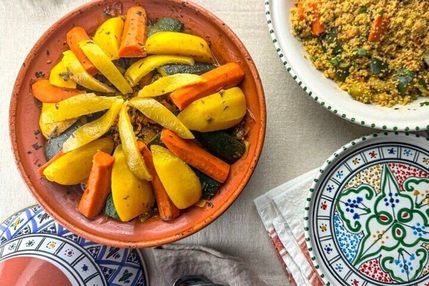 Shared 4 Hours Cooking Class in Marrakesh