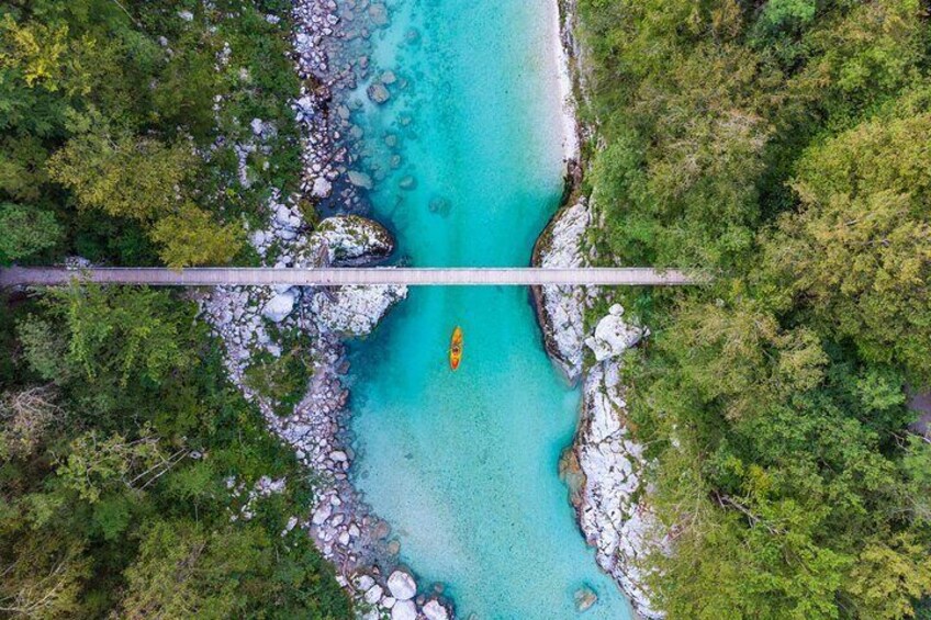 Emerald River Soča Guided Tour from Ljubljana