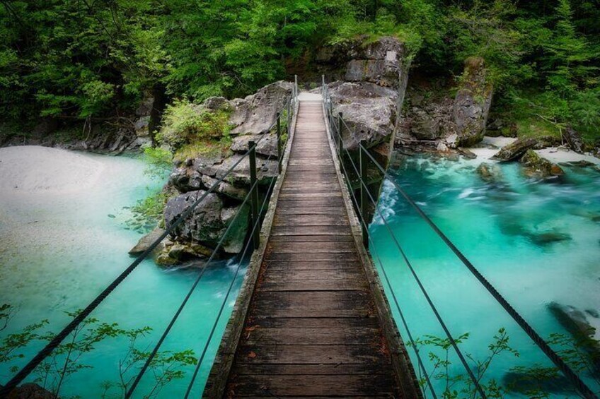 Emerald River Soča Guided Tour from Ljubljana