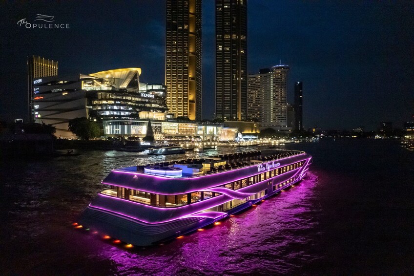 Opulence Chao Phraya River Luxury Dinner Cruise from ICONSIAM