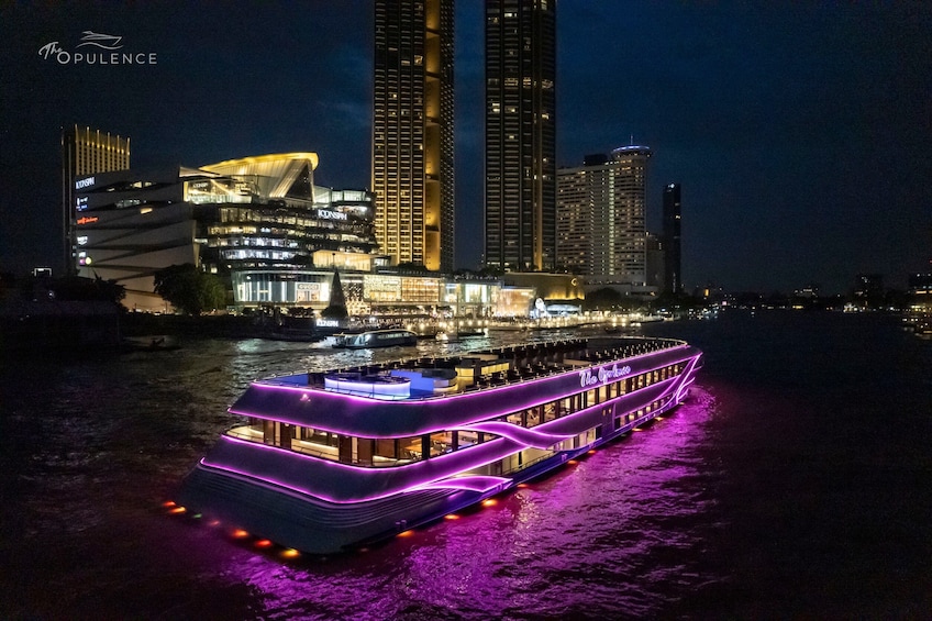 Opulence Chao Phraya River Luxury Dinner Cruise from ICONSIAM