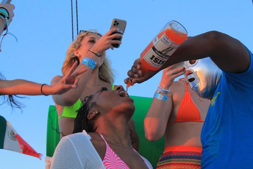 Shared Snorkeling Catamaran with Open Bar & Music - Los Cabos