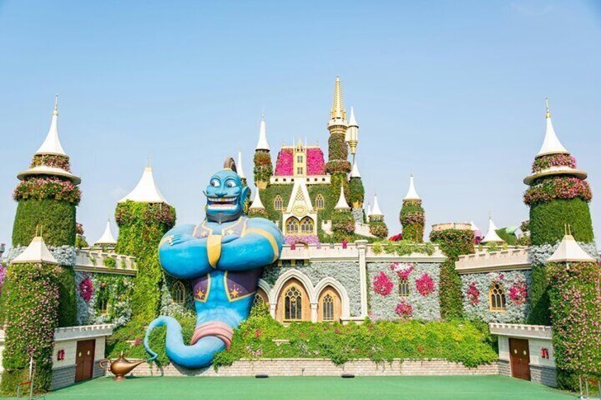 Miracle Garden&Global Village,Private Transfer,Free Entry Tickets