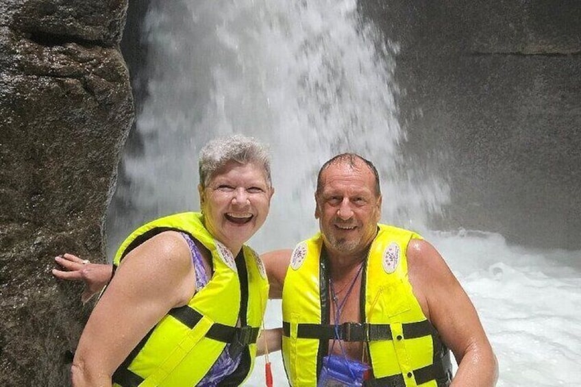 Kenneth D inside the Titou Gorge