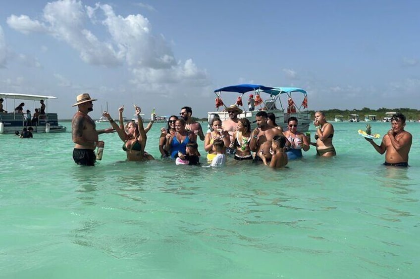Bacalar Seven Colors Lagoon Boat Tour