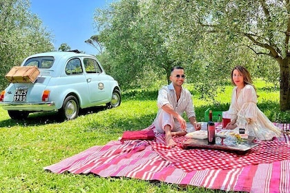 Experiencia de picnic en el Fiat 500