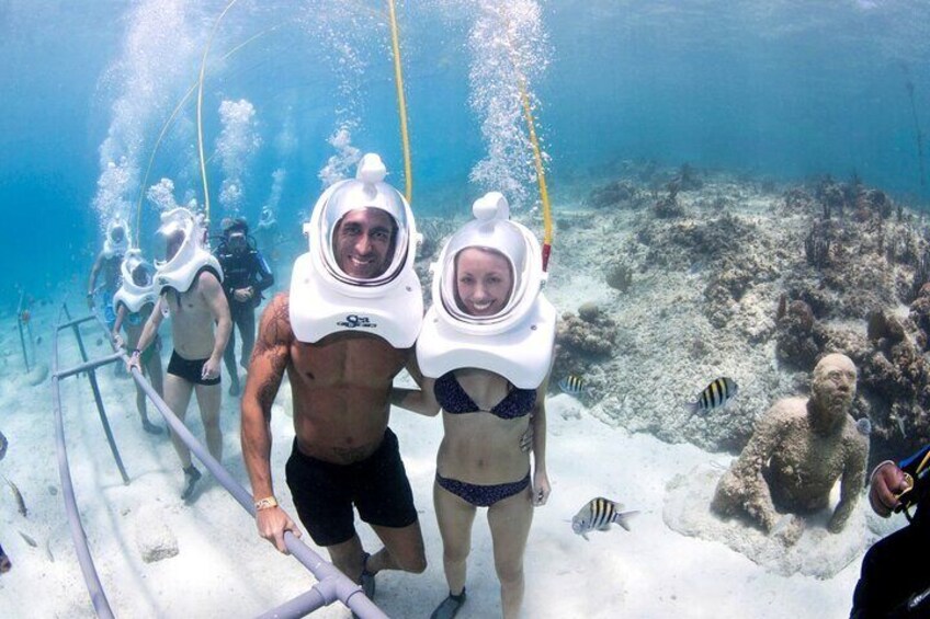 St Maarten SeaTrek and Snorkeling Adventure