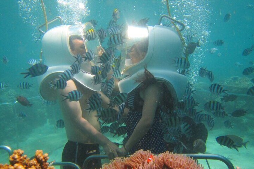 St Maarten SeaTrek and Snorkeling Adventure