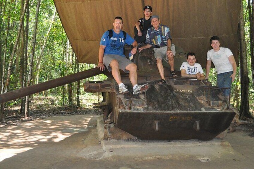 Cu Chi Tunnels Half Day with SMALL GROUP of MAX 12 PAX