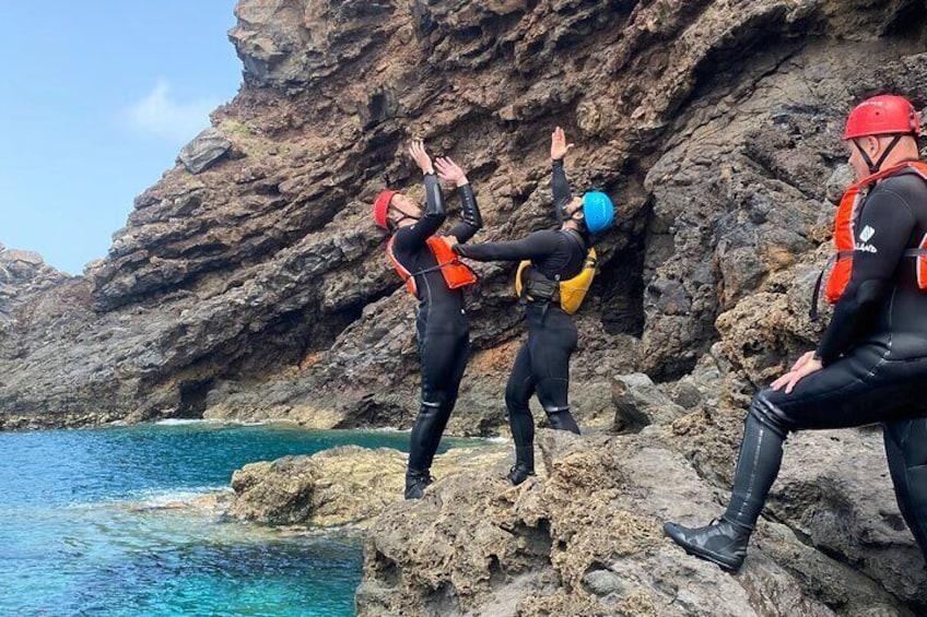 Coasteering Adventure with Snorkeling from Funchal