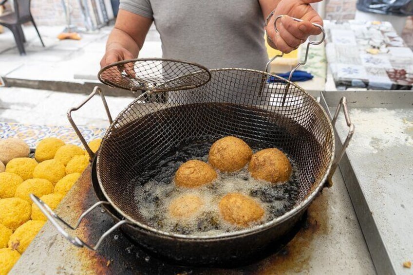 Arancino Cooking Class in Ortygia Syracuse