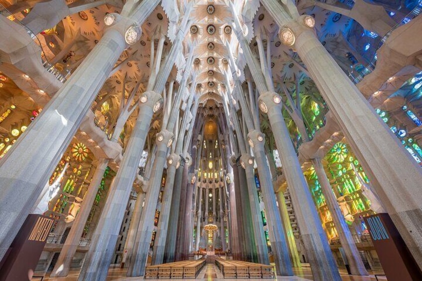 Interior Sagrada Familia
