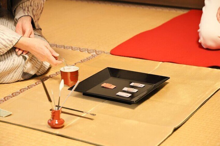 Kyoto Incense Experience at the Imperial Household temple