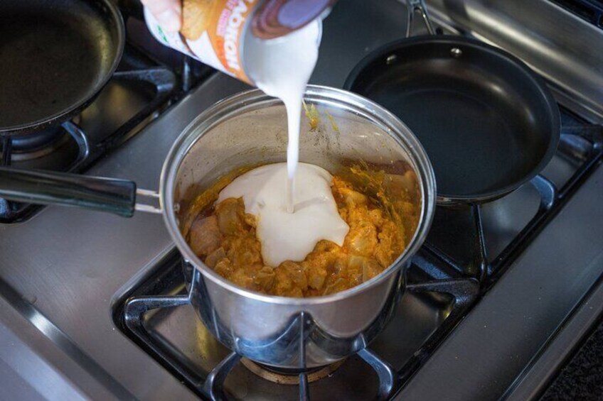 Thai Curry Cooking Class with Local Chef in Baltimore