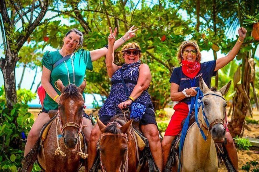  Zipline, Horse, Buggy and Macao Beach, Water Cave with Lunch