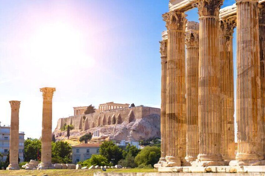 Explore Athens in a Full Day Tour Included Ticket of Acropolis