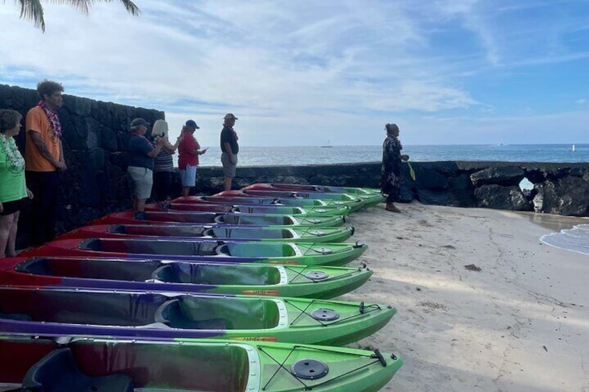 Clear Bottom Kayak Rentals in Kailua-Kona