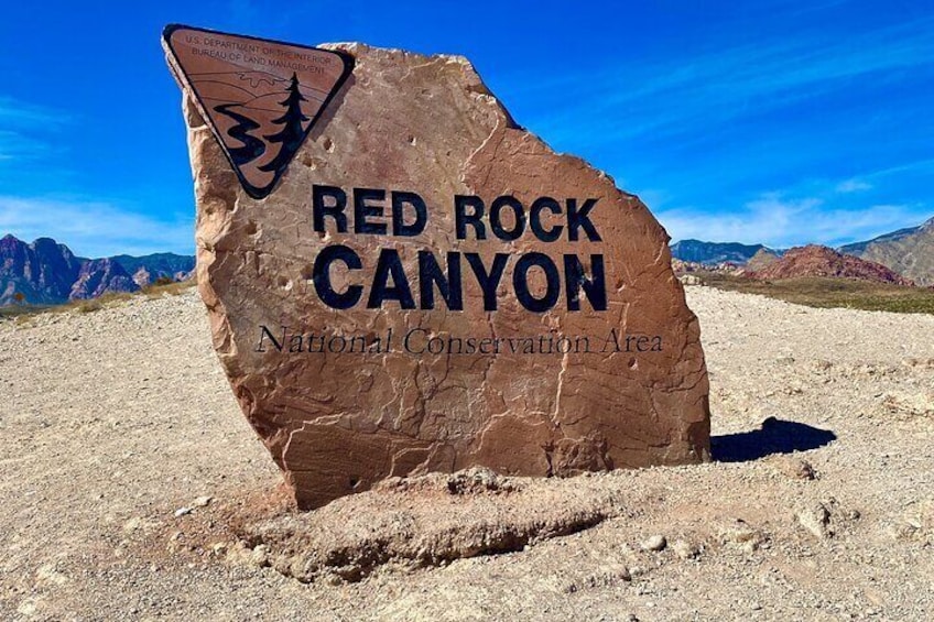 Red Rock Sign