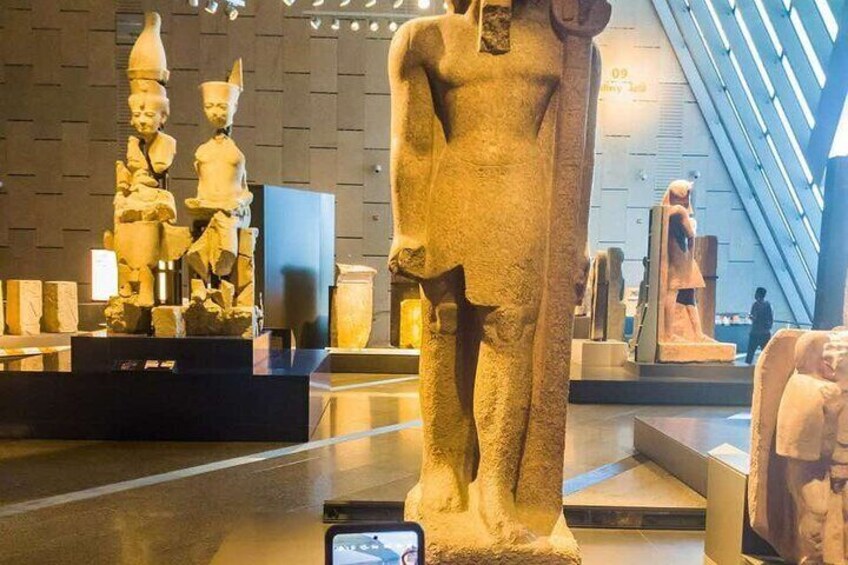 Half Day Private Tour to New Grand Egyptian Museum 