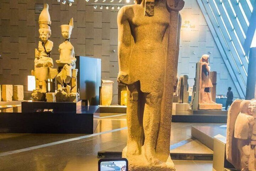 Half Day Private Tour to New Grand Egyptian Museum